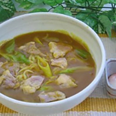 特製カレーうどん（温泉卵付）￥1,600